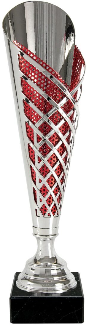 Copa clásica cónica con grabado láser en rojo