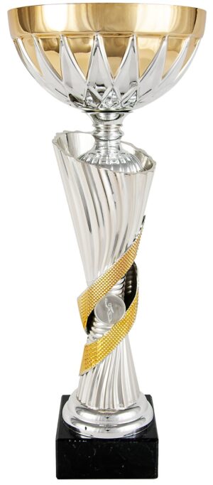 Copa económica con doble cinta y estrella