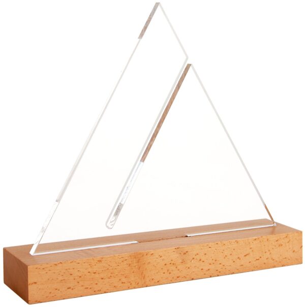 32004.jpg Trofeo de metacrilato triangular con base de haya