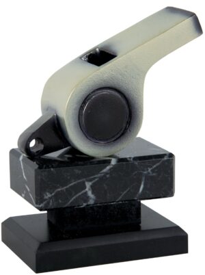 Trofeo de resina silbato