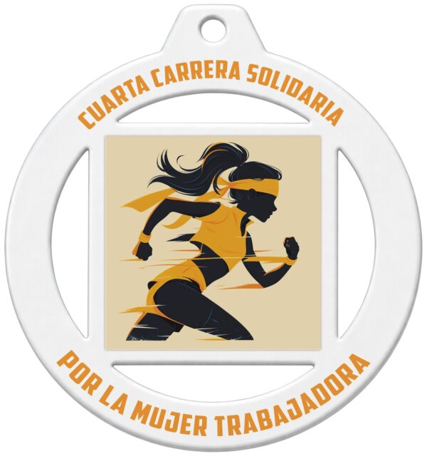 52006.jpg Medalla redonda con impresión UVI e interior cuadrado Ø 70 mm